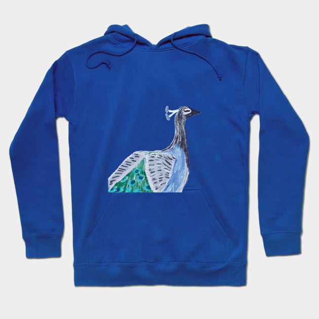 Peacock Hoodie by Britt Does Design